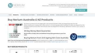 Buy Nerium Anti-Ageing Products in Australia & NZ