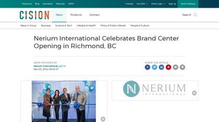 Nerium International Celebrates Brand Center ... - Canada Newswire