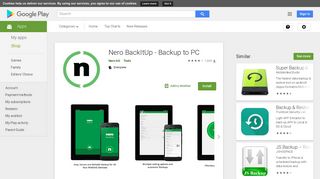 Nero BackItUp - Backup to PC - Apps on Google Play