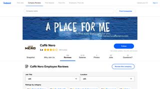 Working as an Assistant Manager at Caffè Nero: 56 Reviews | Indeed ...