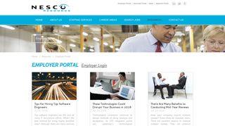 Employer Portal - Nesco Resources