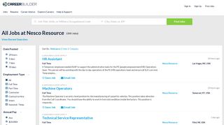 Work at Nesco Resource | CareerBuilder