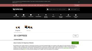 Coffee Capsules | Nespresso UK