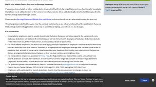 Earnings Statement - System Human Resource Services