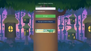 Log in to play and learn - Nessy