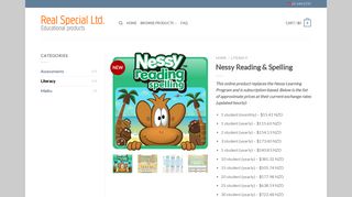 Nessy Reading & Spelling – Real Special Ltd.