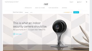 Nest Cam Indoor | This Is What a Home Security Camera Should Be ...