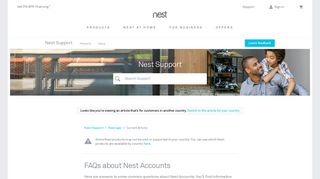 FAQs about Nest Accounts