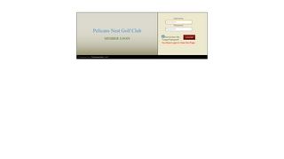 member login - Pelicans Nest Golf Club