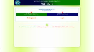 Registration - NEST