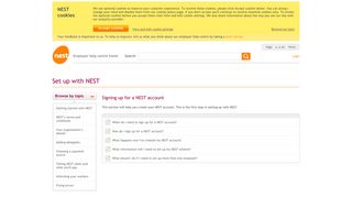 Creating your employer login process - Nest
