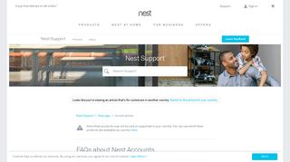 FAQs about Nest Accounts