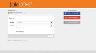 SaleCORE - CRM, E-mail marketing, and websites