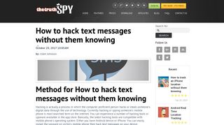 How to hack text messages without them knowing - TheTruthSpy