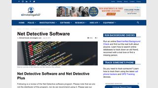 Net Detective Software Online Search Tool Review: Is it Legit?