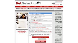 Net Detective :: Get the scoop on anyone. - CFI Data Search