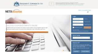 Benjamin F. Edwards & Co. - NetExchange Account Access