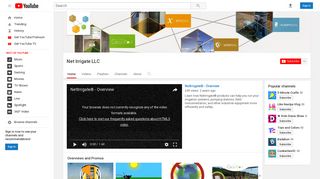 Net Irrigate LLC - YouTube