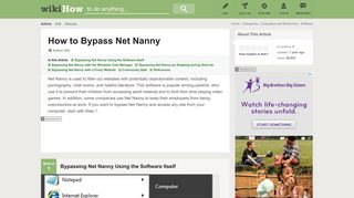 4 Ways to Bypass Net Nanny - wikiHow