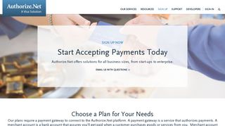 Sign Up | Authorize.Net