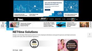 NETtime Solutions - Scottsdale, AZ - Inc.