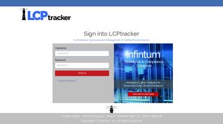 Sign into LCPtracker