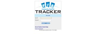 User Login - CB Tracker