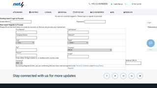 account information - Net4