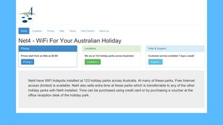 Net4 - WiFi For Your Australian Holiday