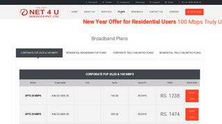 Plans - Internet Leased Lines Connection, Broadband Connection ...