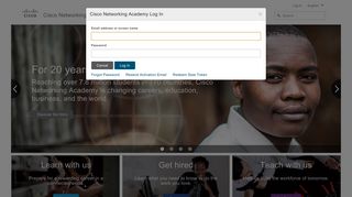 Login | Cisco Networking Academy