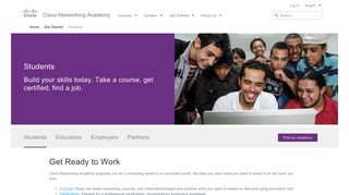 Become a Student, Build IT Skills | Cisco NetAcad