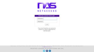 NetAccess Customer Portal