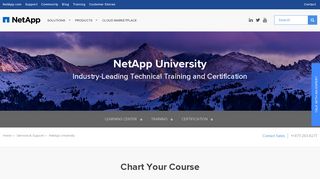 NetApp University: Technical Training and Certification