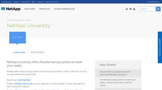 Technical Training – NetApp University | NetApp