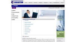 FAQs - Consortium Securities Limited