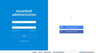 MyNetball Administration