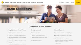 Personal - Bank Accounts - CommBank