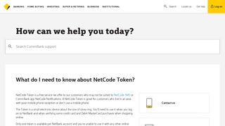 What do I need to know about NetCode Token? - CommBank
