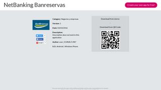 NetBanking Banreservas App Android, iPhone, Windows Phone