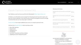 Paysafe Payments Netbanx FAQ - MINDBODY Support