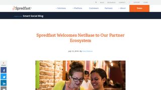 Spredfast Welcomes NetBase to Our Partner Ecosystem | Spredfast
