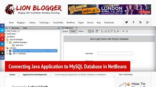 Connecting Java Application to MySQL Database in NetBeans