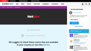 NetBet Poker: Get FREE €20 + €1,500 bonus | PokerNews