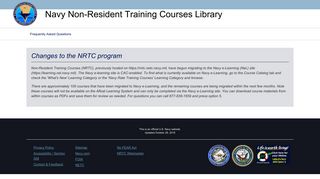 NRTC Course List