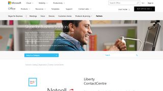 Liberty ContactCentre - Skype for Business