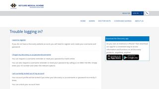 Login help - Netcare Medical Scheme