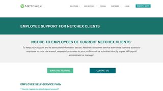 Customer Service - Netchex