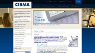 Workers' Compensation Claims Reporting - NetClaim Portal - Cirma