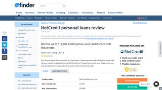 NetCredit personal loans review February 2019 | finder.com